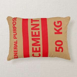Cementtas Pillow Accent Kussen