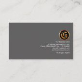 Cementwerk op het gebied van bouwcontracten voor g visitekaartje (Achterkant)