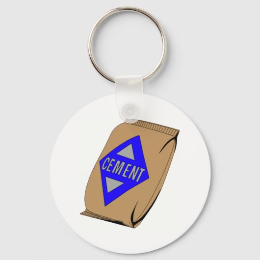 Cementzak Sleutelhanger (Voorkant)