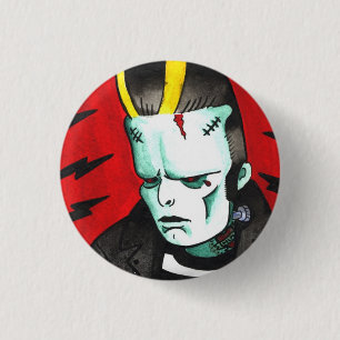 Cemetary King Ronde Button 3,2 Cm