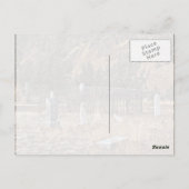 Cemeterterrein Briefkaart (Achterkant)