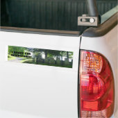 CEMETERY BUMPERSTICKER VOOR DE GENEALOGIST! (Op Truck)