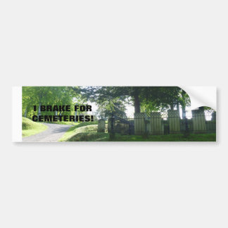 CEMETERY BUMPERSTICKER VOOR DE GENEALOGIST!