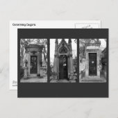 Cemetery Crypts Briefkaart (Voorkant / Achterkant)