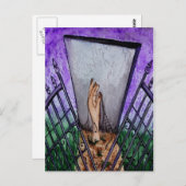 Cemetery Gates Blank Wenskaart Briefkaart (Voorkant / Achterkant)