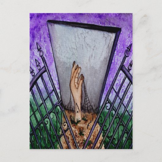 Cemetery Gates Blank Wenskaart Briefkaart (Voorkant)