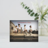 Cemetery Girl Briefkaart (Staand voorkant)