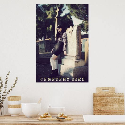 Cemetery Girl Poster (Keuken)