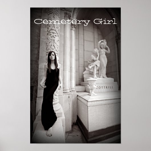 Cemetery Girl Poster (Voorkant)