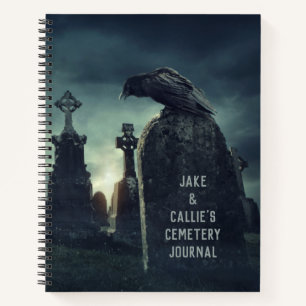 Cemetery Graveyard Travel Journal Notitieboek
