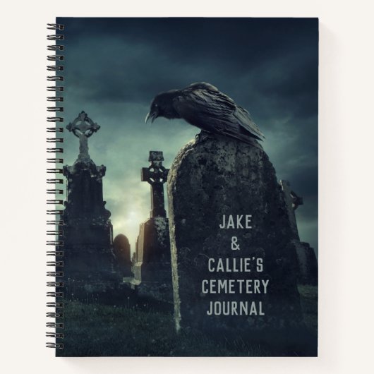 Cemetery Graveyard Travel Journal Notitieboek (Voorkant)
