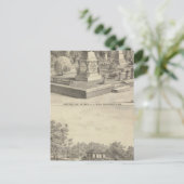 Cemetery lot Sacto, res Woodland Briefkaart (Staand voorkant)