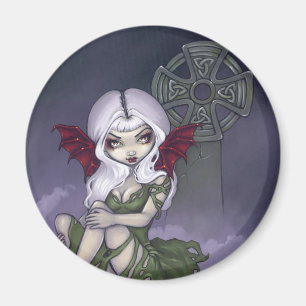 "Cemetery Mist" Magnet