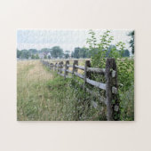"Cemetery Ridge Fence, Gettysburg" Puzzle Legpuzzel (Horizontaal)