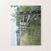 "Cemetery Ridge Fence, Gettysburg" Puzzle Legpuzzel (Verticaal)