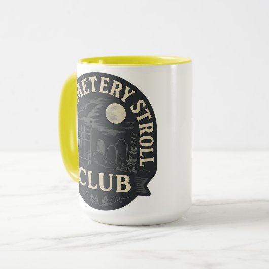 Cemetery Stroll Club | Halloween  Mok (Voorkant links)