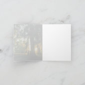 Cemetery Sunset Kaart (Binnen)