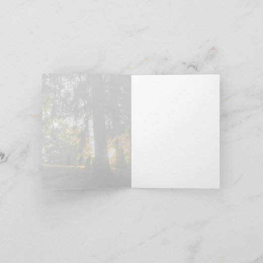 Cemetery Sunset Kaart (Binnen)