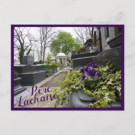 Cemetery-Uitzicht met tekst Briefkaart