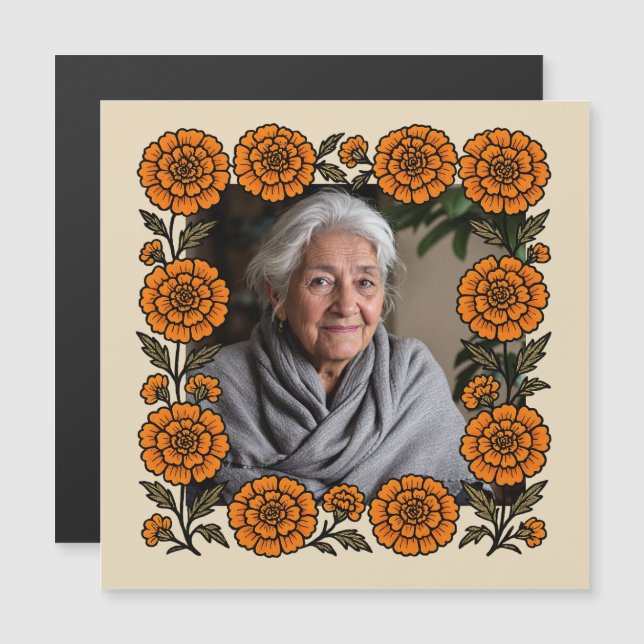 Cempasúchil Ofrenda Altar Día de Muertos (Voorkant / Achterkant)