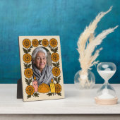 Cempasúchil Ofrenda Altar Día de Muertos Fotoplaat (Zijkant)