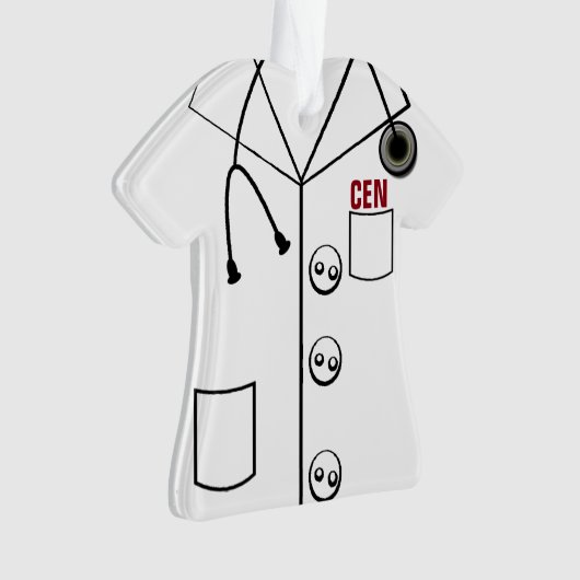 CEN LAB COAT ORNAMENT CHRISTMAS () (voorkant)
