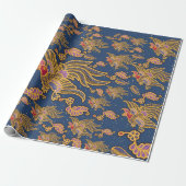 Cendrawasih Batik Inpakpapier –Uniek Nusantara (Uitgerold)
