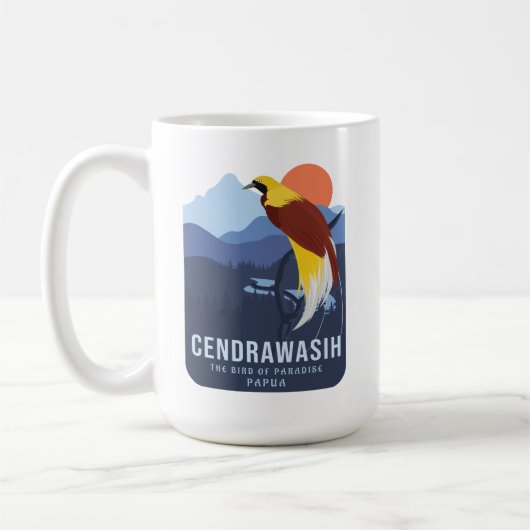Cendrawasih Koffiemok (Links)