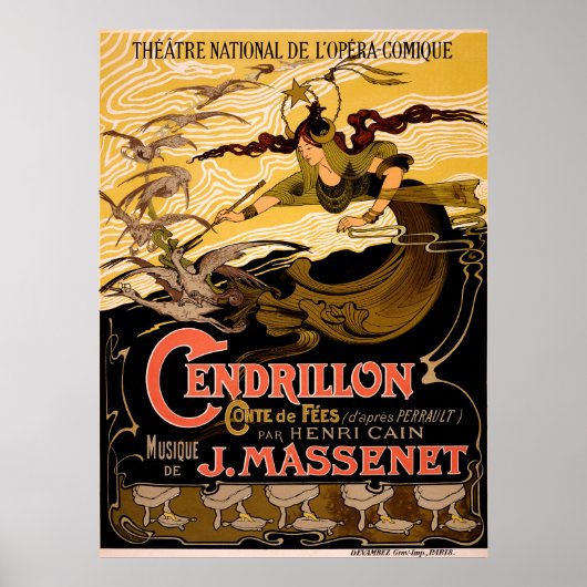 Cendrillon Poster (Voorkant)