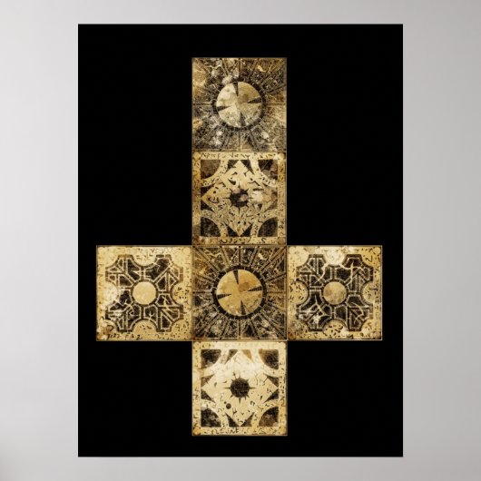 Cenobite Lament Configuration Puzzle Box v2 Poster (Voorkant)
