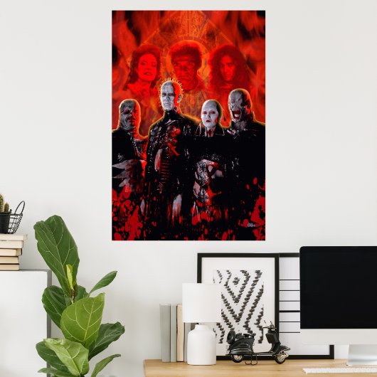 Cenobites Horror Poster - Gotische cultkunstprint (Thuiskantoor)