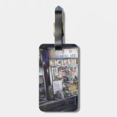 Cenosilicaphia Bagagelabel (Achterkant verticaal)