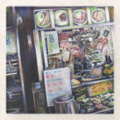 Cenosillicaphia Glazen Onderzetter (Voorkant)