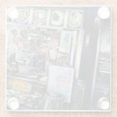 Cenosillicaphia Glazen Onderzetter (Achterkant)