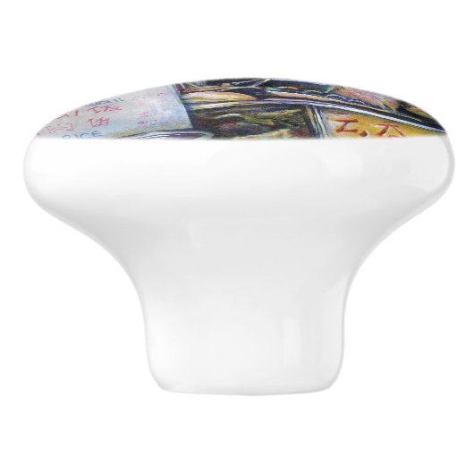 Cenosillicaphia Keramische Knop (Zijkant)