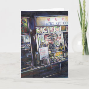 Cenosillicaphia Singapore Wenskaart Kaart