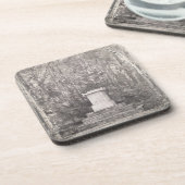 Cenotaph aan Sir Joshua Reynolds in Coleorton Hall Bier Onderzetter (Linkerzijde)