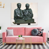 Cenotaph of the Gracchi, 1853 Canvas Afdruk (Insitu (Woonkamer))