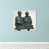 Cenotaph of the Gracchi, 1853 Canvas Afdruk (Insitu (Houten vloer))