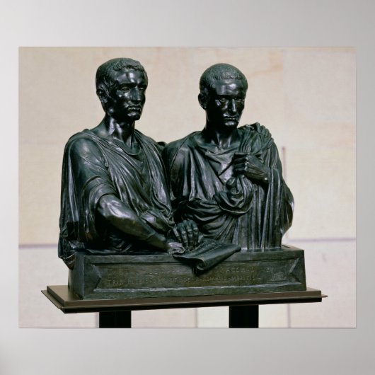 Cenotaph of the Gracchi, 1853 Poster (Voorkant)