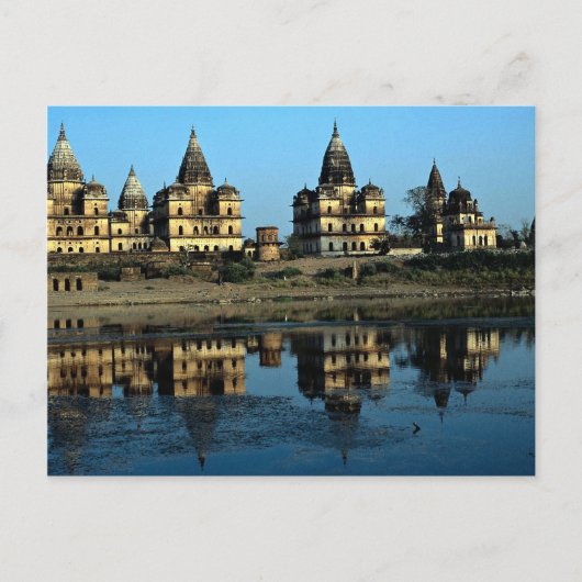Cenotaphs, Madhya Pradesh, India Briefkaart (Voorkant)