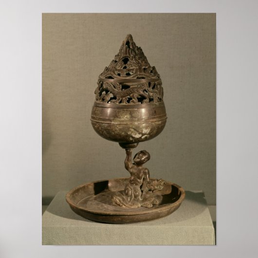 Censer in de vorm van "po-shan-lu" poster (Voorkant)