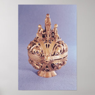 Censer omringd door een engel poster
