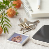 Censer omringd door een engel sleutelhanger (Zijkant)