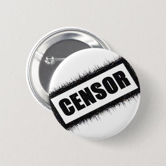 Censor Button (Voorkant /achterkant)