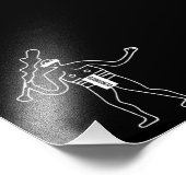 Censored Cerne Abbas Giant Foto Afdruk (Hoek)