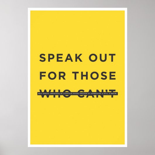 Censorship Poster (Voorkant)