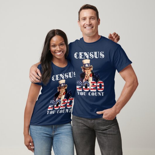 Census 2020 You Count T-shirt (Unisex)