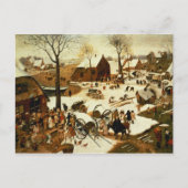 Census at Bethlehem, c.1566 Briefkaart (Voorkant)