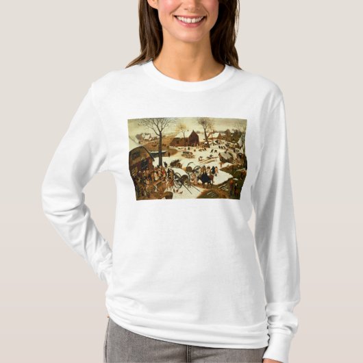 Census at Bethlehem, c.1566 T-shirt (Voorkant)